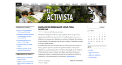 Desktop Screenshot of elactivista.espivblogs.net