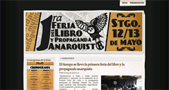 Desktop Screenshot of ferianarquistastgo.espivblogs.net